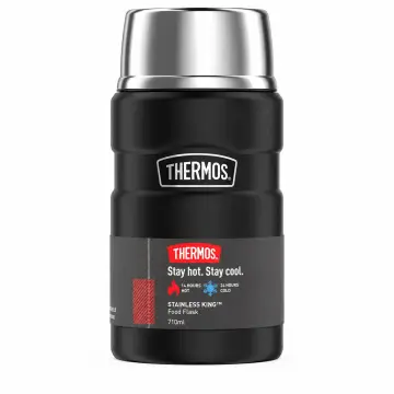 Thermos 710ml stainless king food flask(matte black)