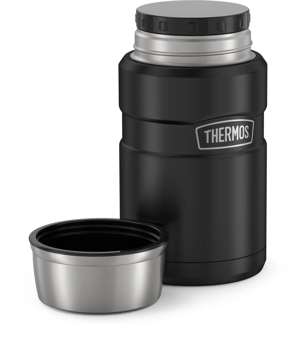 Thermos 710ml stainless king food flask(matte black)