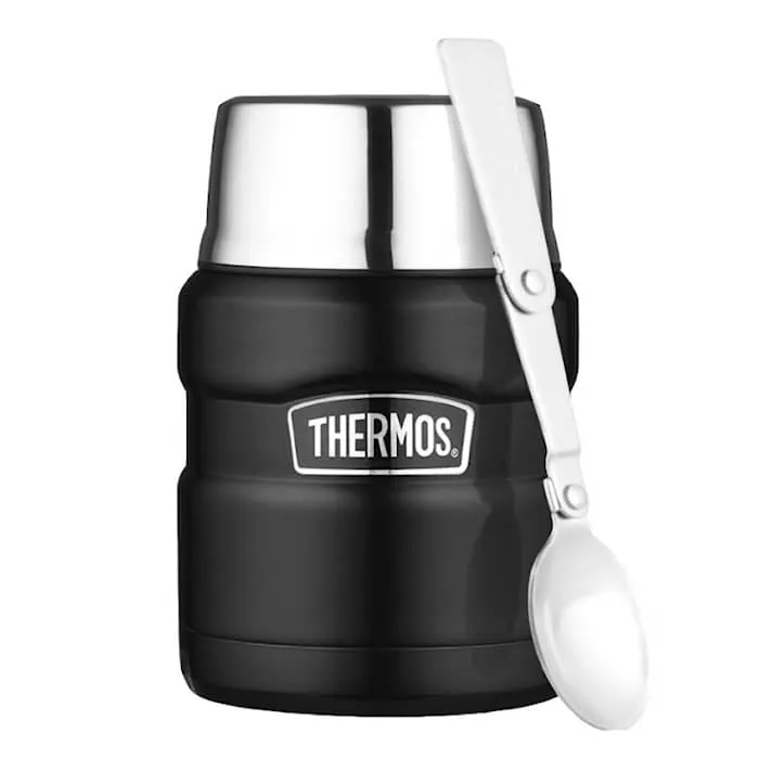 Thermos 470ml stainless king food flask(matte black)