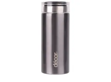 Decor 200ml insulated mini water flask(grey)