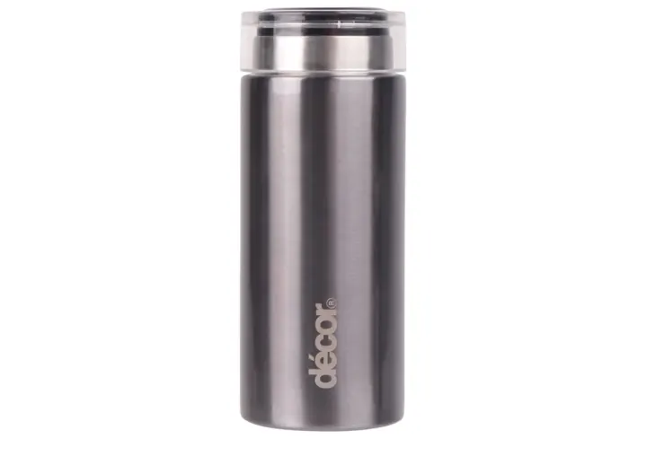 Decor 200ml insulated mini water flask(grey)
