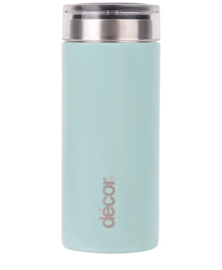 Decor 200ml insulated mini water flask (mint green)
