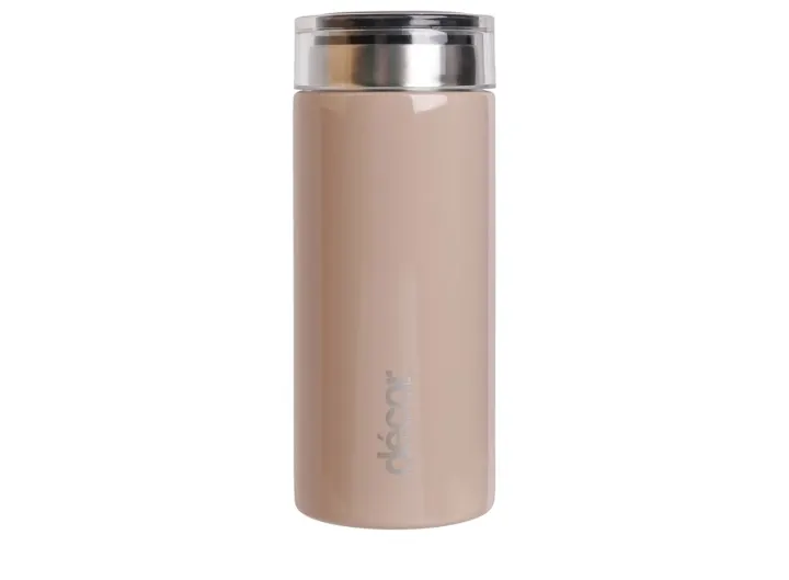 Decor 200ml mini insulated water flask(latte)
