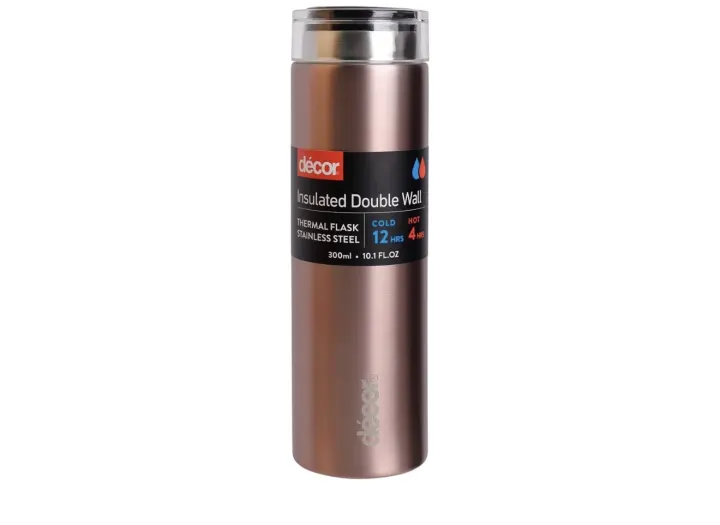 Décor 300ml Thermal Flask (Rose Gold)