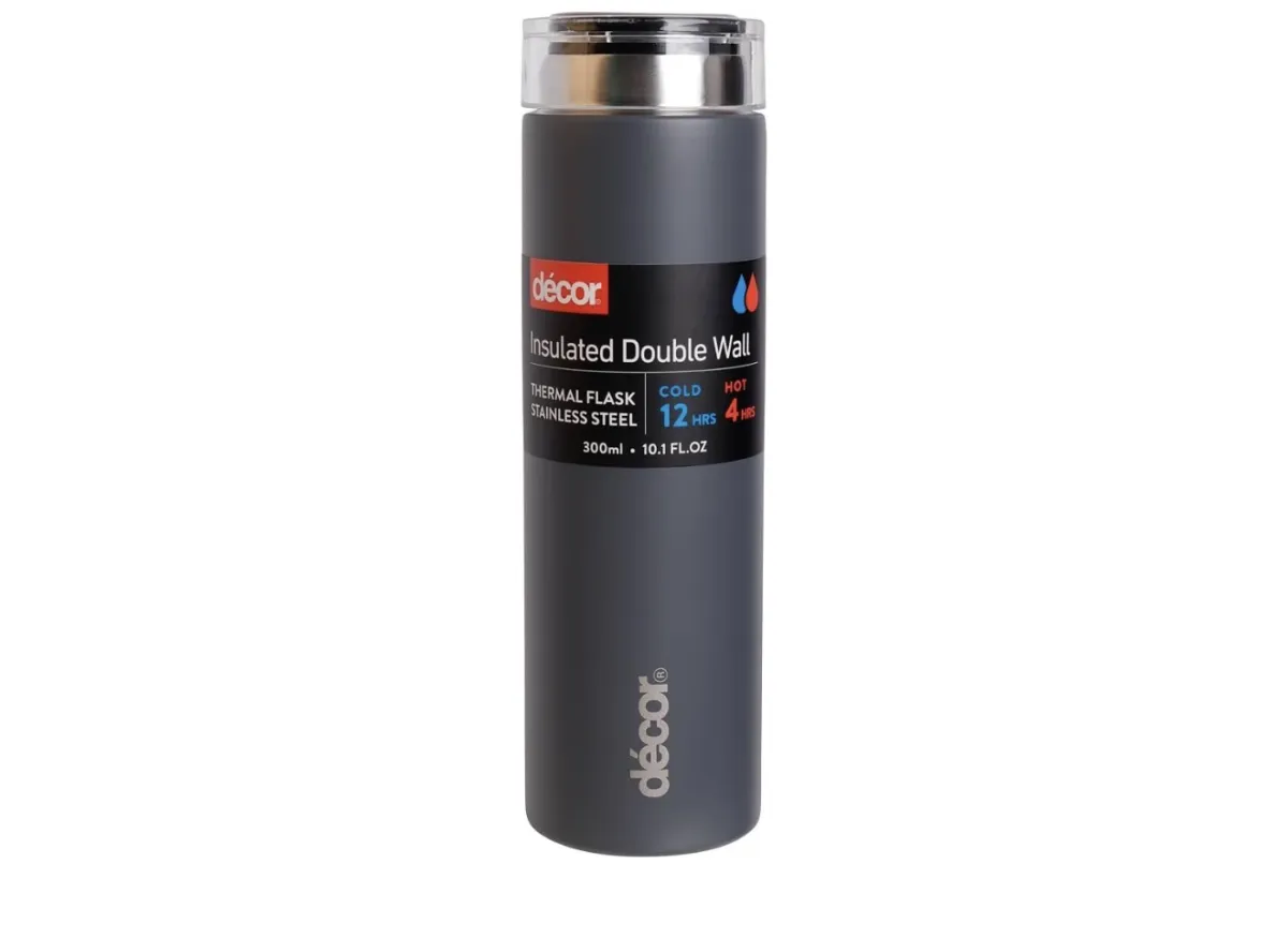 Décor 300ml Thermal Flask(Graphite)