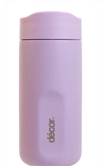 Decor 340ml insulated travel cup(lavender)