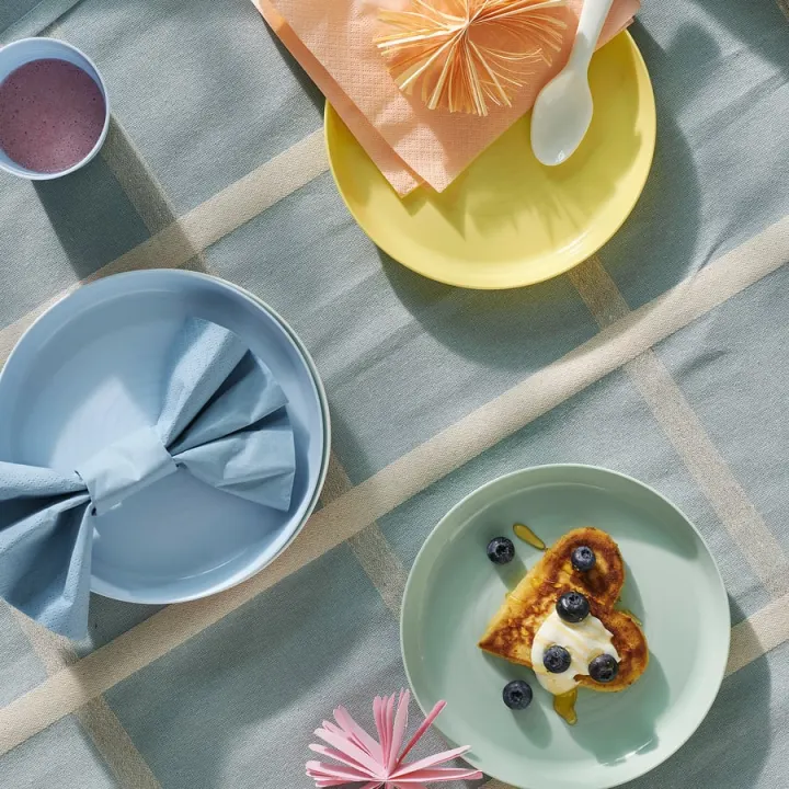 KALAS children Plate, mixed colors (6pieces)