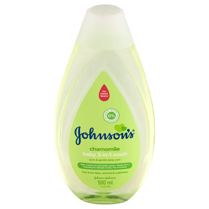 Johnson's Baby Chamomile 3in1 Wash (500ml)