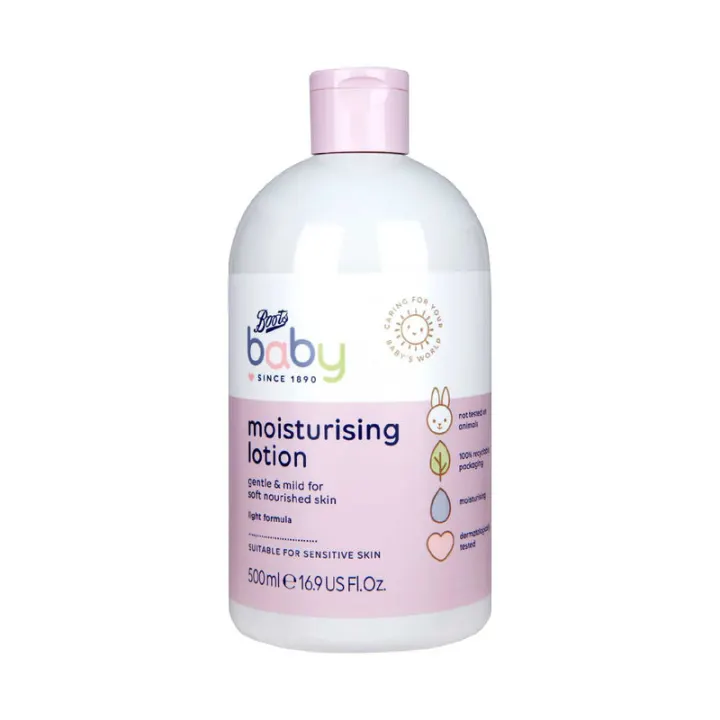 Boots baby moisturising lotion(500ml)