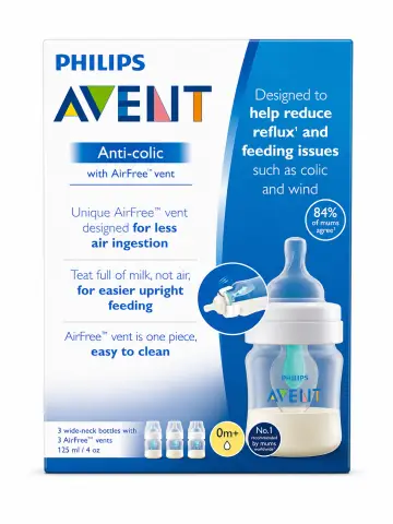 Avent Anti-colic bottle with free air vent