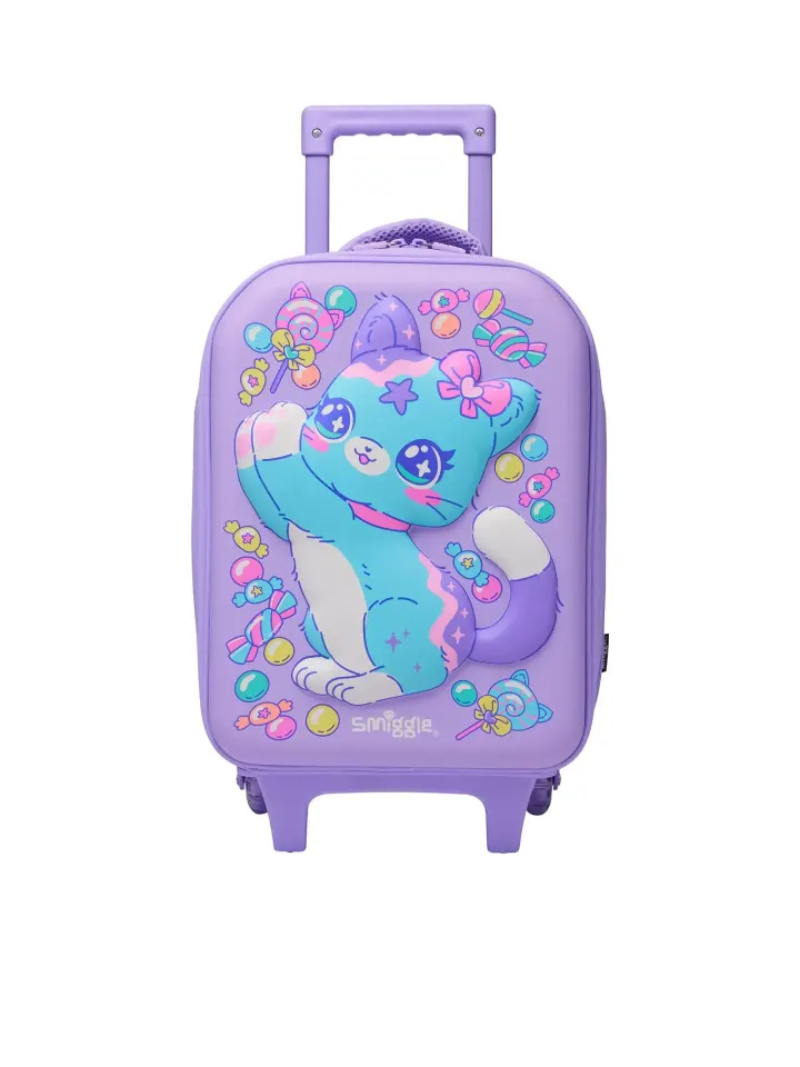Smiggle junior hardtop trolley bag