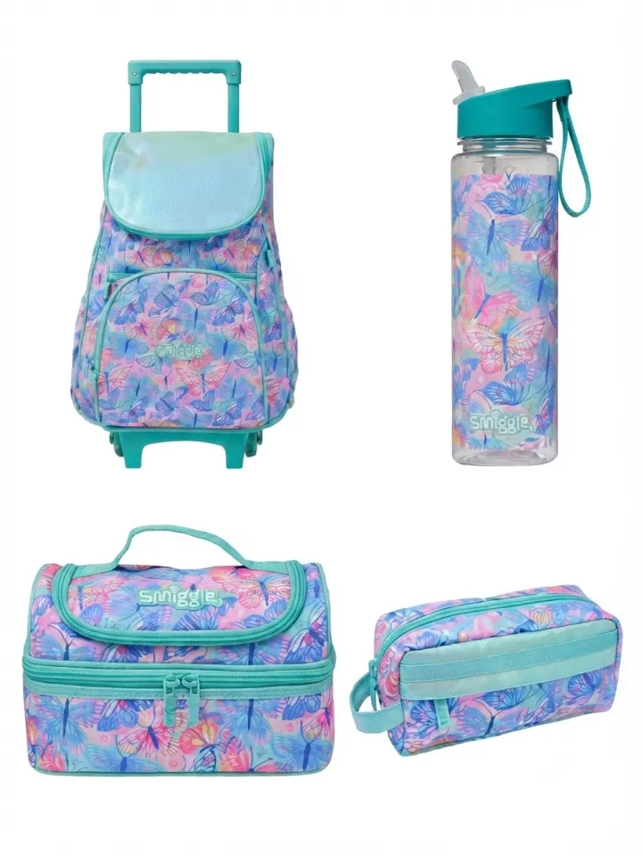 Smiggle access trolley (4pcs) backpack