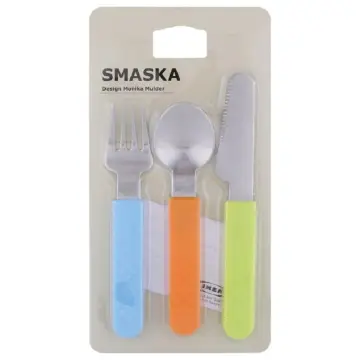 SMASKA (IKEA) 3 Pieces cutlery set