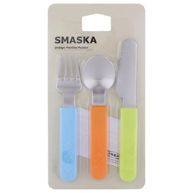 SMASKA (IKEA) 3 Pieces cutlery set