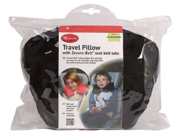 Clippsafe Travel Pillow 3-8+ (Black)