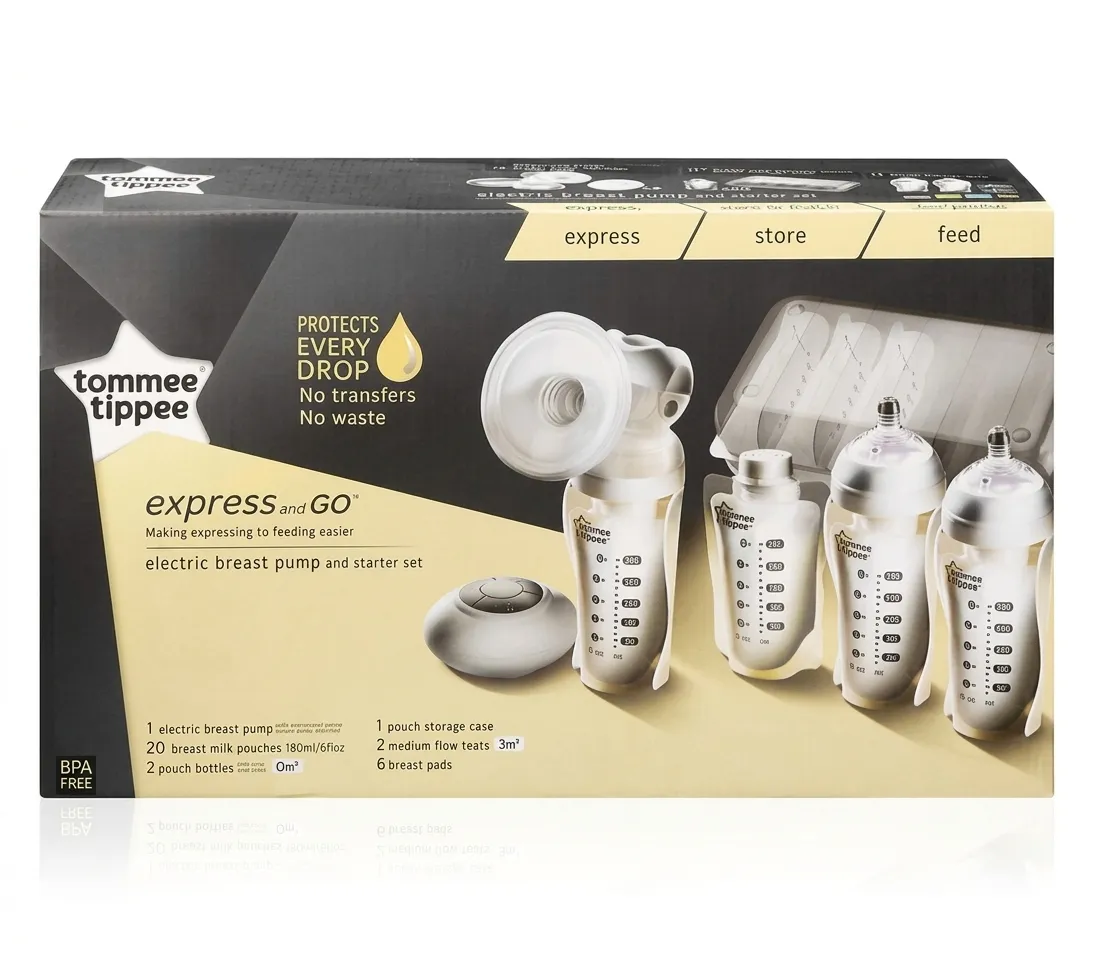 Tommee Tippee Express and Go Electric Breastpump Set