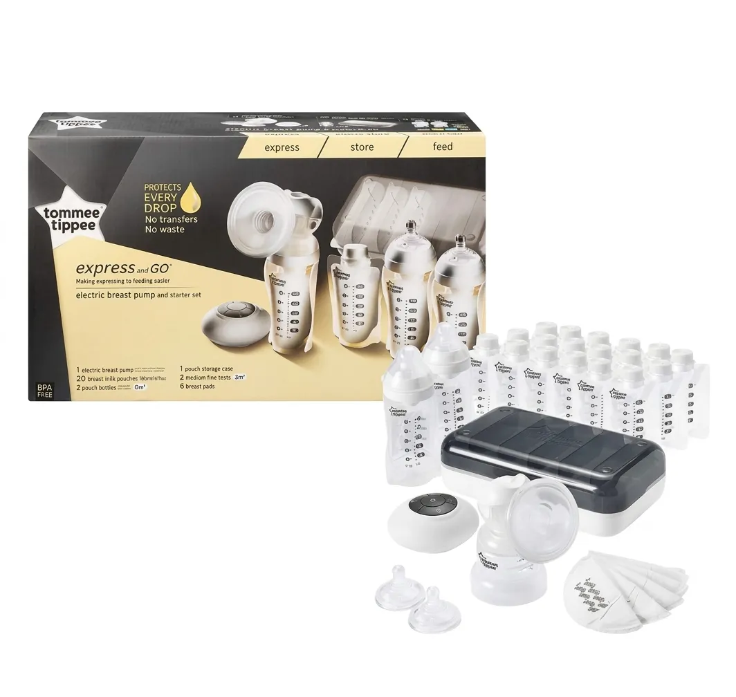 Tommee Tippee Express and Go Electric Breastpump Set