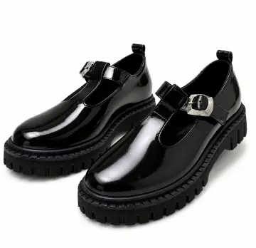 K Paffi Patent Mocasen girls school shoe