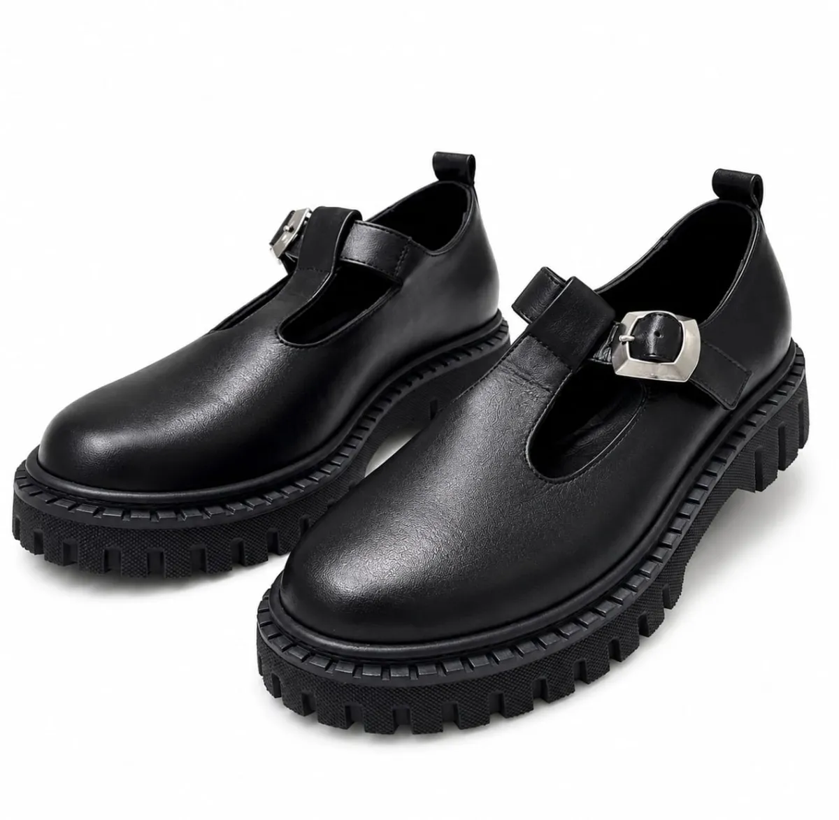 K Paffi girls Mocasen leather sch sh