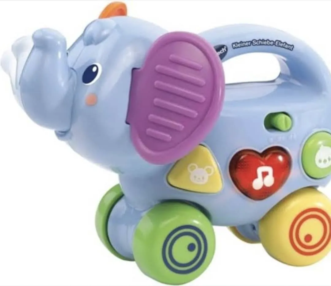 vtech push n play elephant
