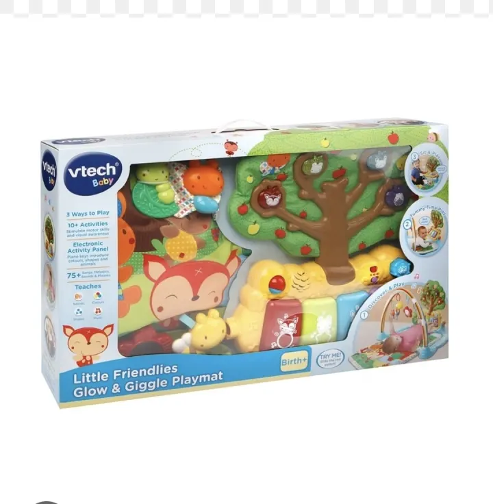 vtech glow and giggle play mat