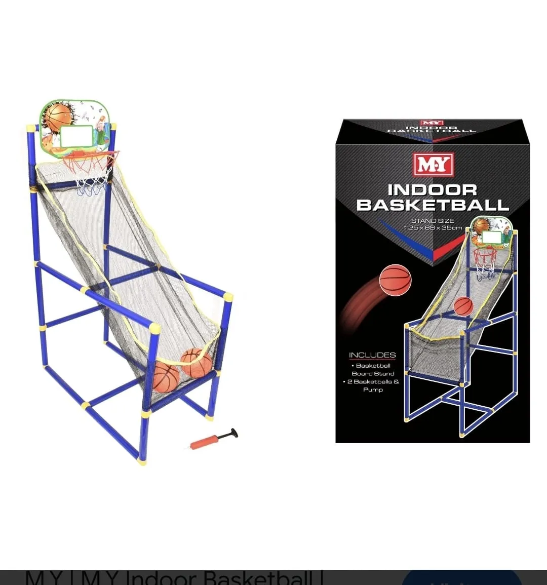 My indoor basketball