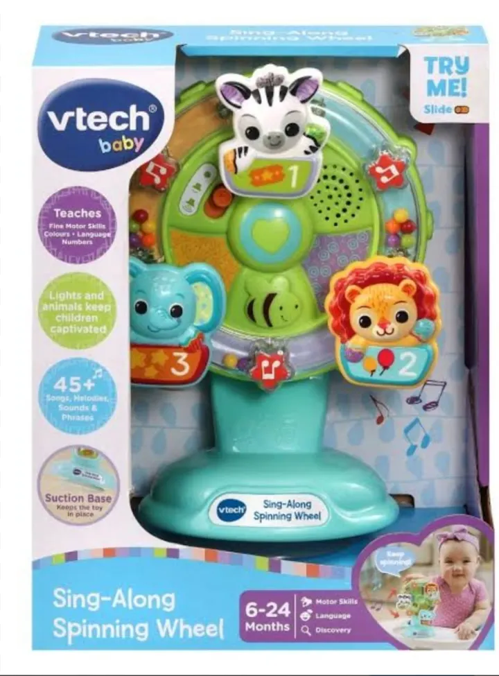 Vtech Sing-Along spinning wheel