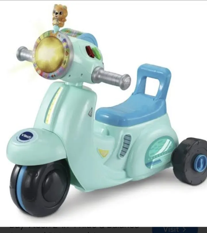 Vtech 2 in 1 rider scooter