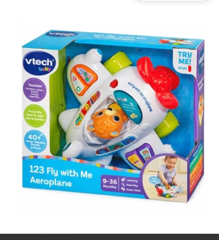 Vtech 123 fly with me Auroplane