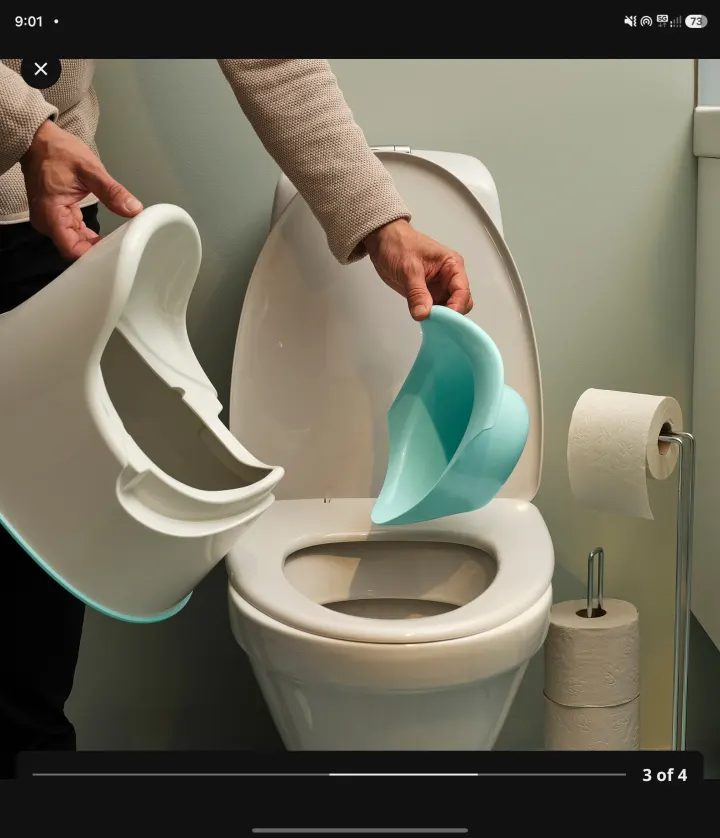 LOCKIG childrens potty white